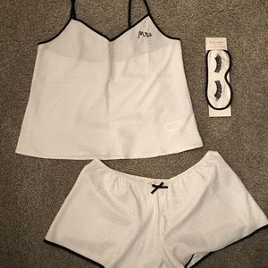 Kate Spade Mrs. Sleep Set w/ Matching Face mask L